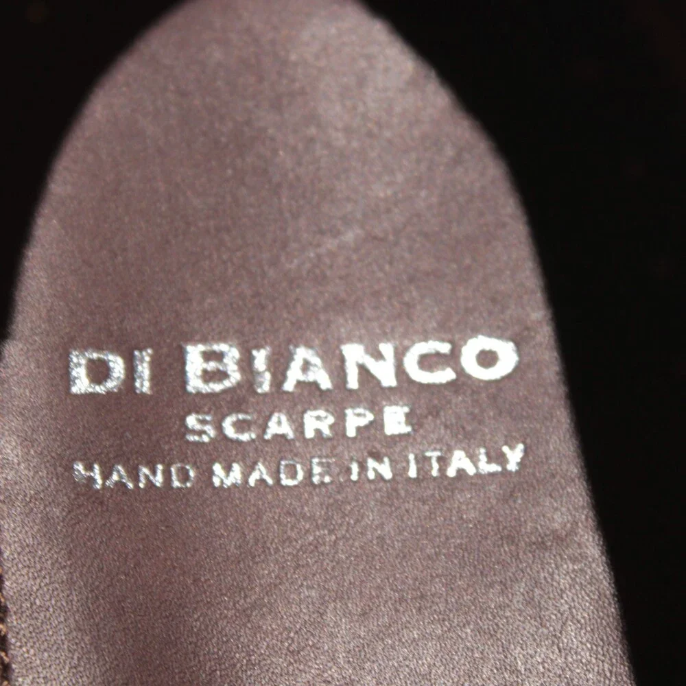 Di Bianco NWD Lace Up Oxford Dress Shoes Size 15 US in Brown Leather
